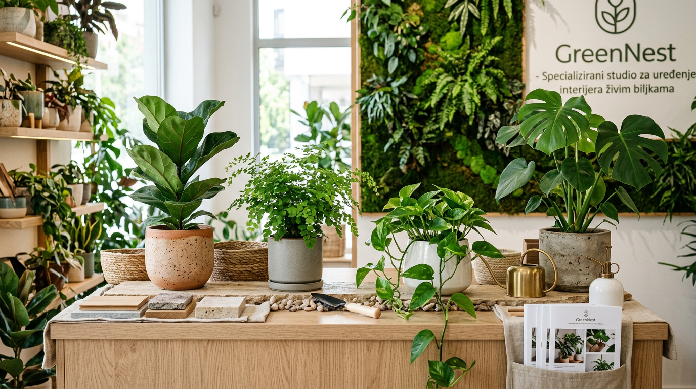 Premium zelena rješenja za interijere
